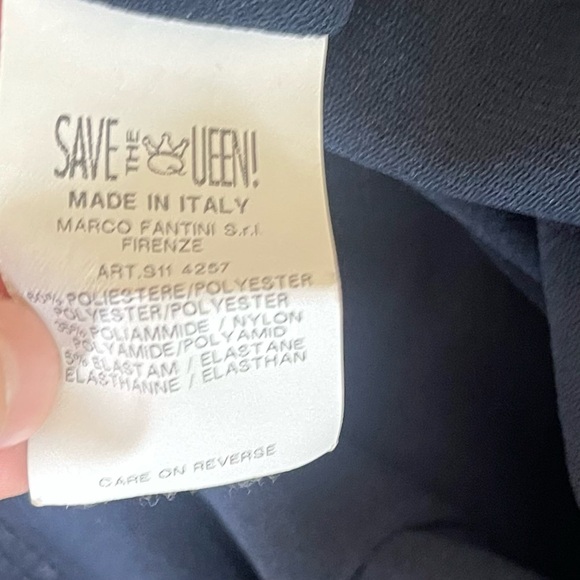 Save The Queen Multicolor Abstract Midi Dress - Picture 6 of 12